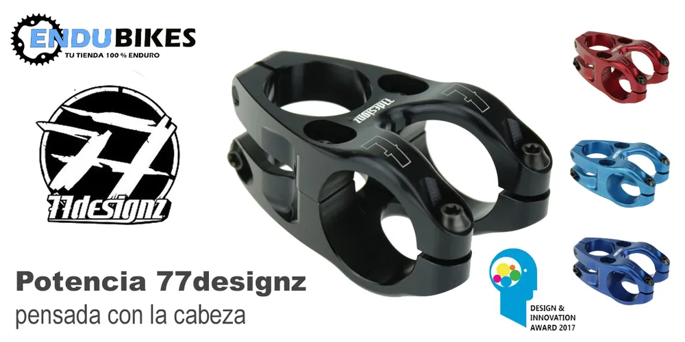 Potencia 35 77designz de 37 mm Black