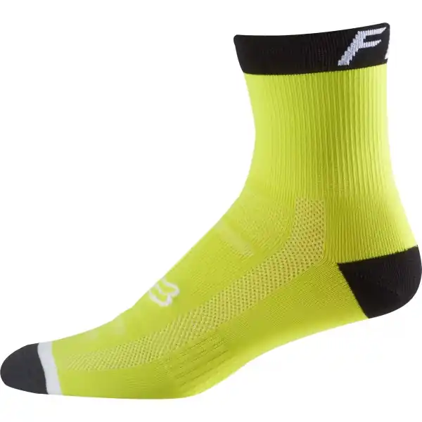 Calcetines Fox 6 Logo Trail Flo Yellow