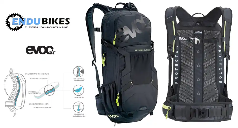 Mochila Evoc FR Trail Blackline 20L