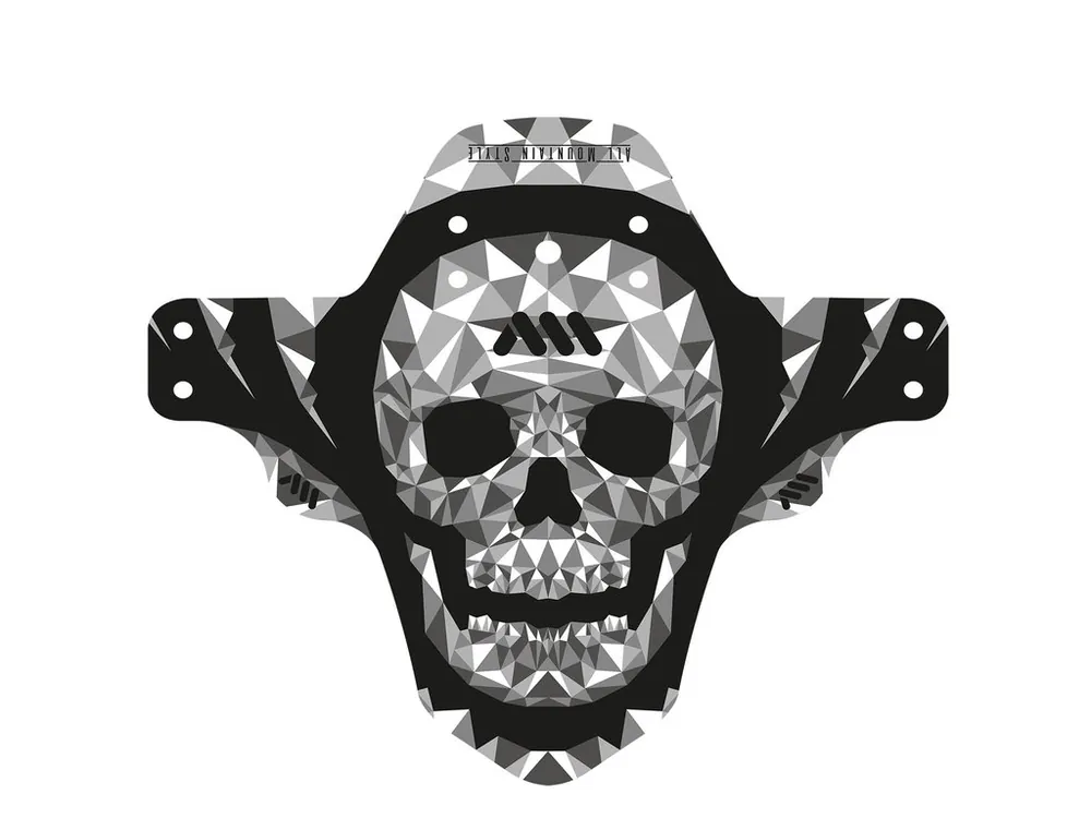 Guardabarros Mud Guard All Mountain Style Craneo
