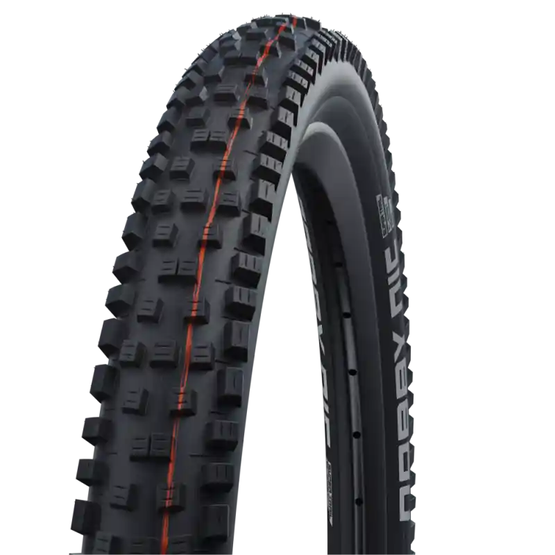 Neumático SCHWALBE NOBBY NIC 29x2.60 ADDIX SOFT SUPERTRAIL Tubeless Ready Blando Negro