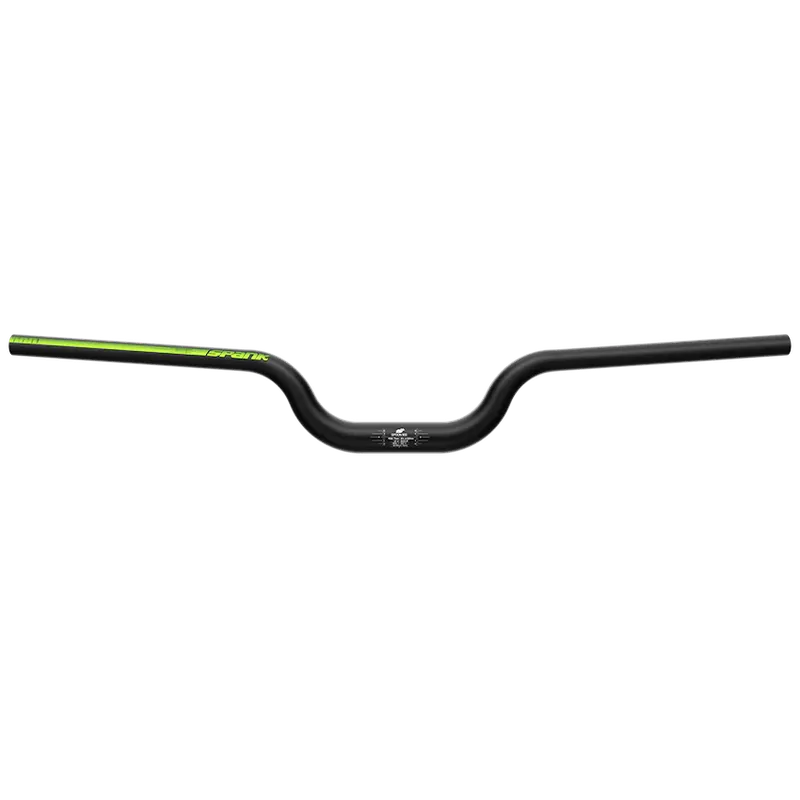 Manillar SPANK SPOON 800 Rise 75mm 800mm Negro/Verde