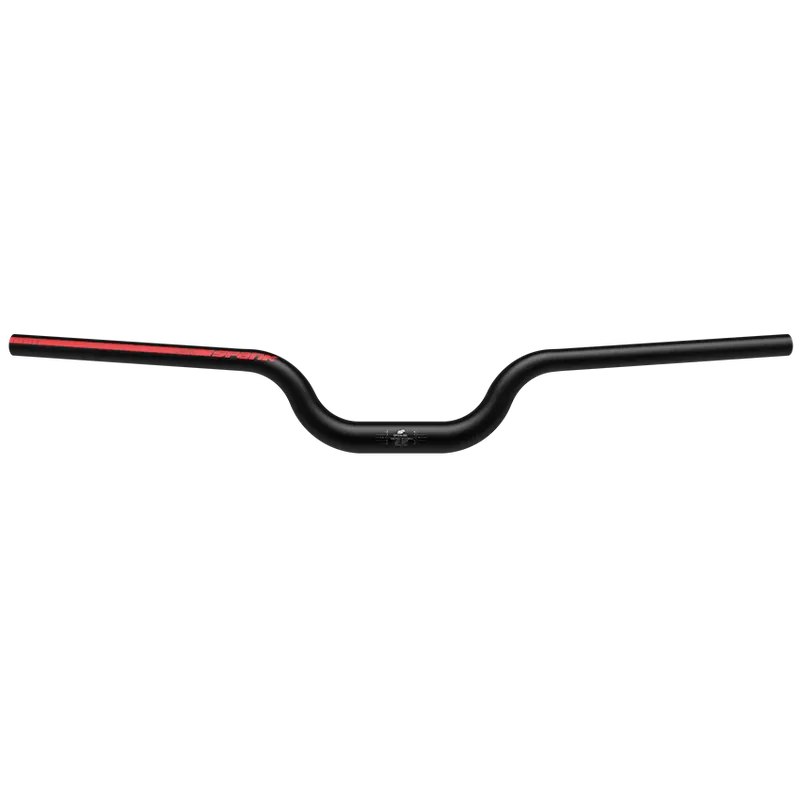 Manillar SPANK SPOON 800 Rise 75mm 800mm Negro/Rojo