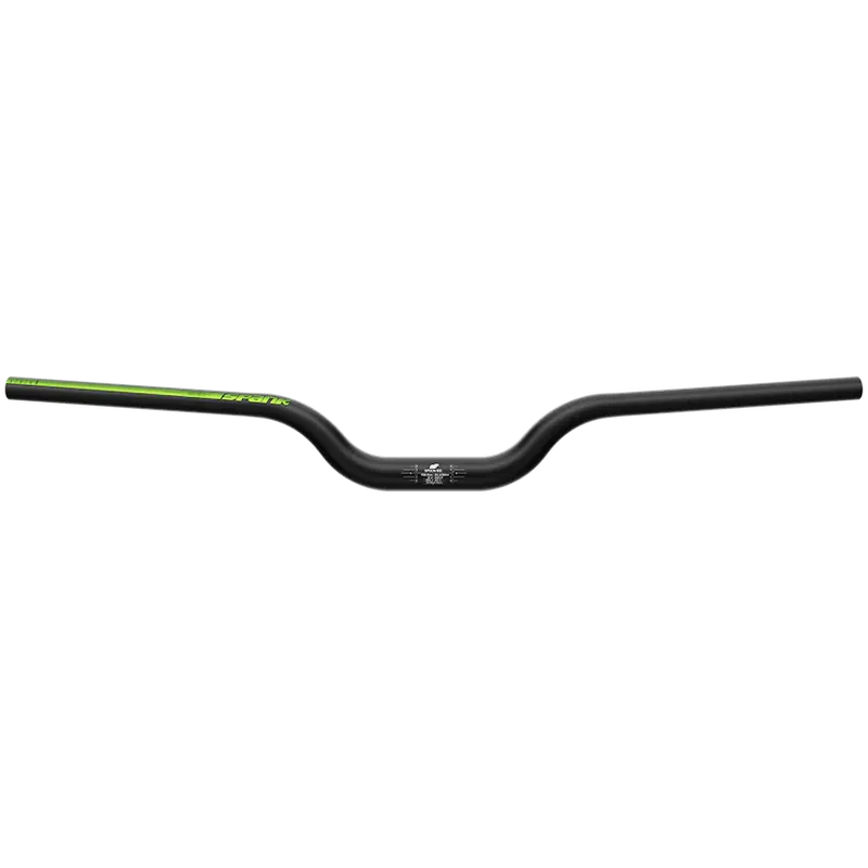 Manillar SPANK SPOON 800 Rise 60mm 800mm Negro/Verde
