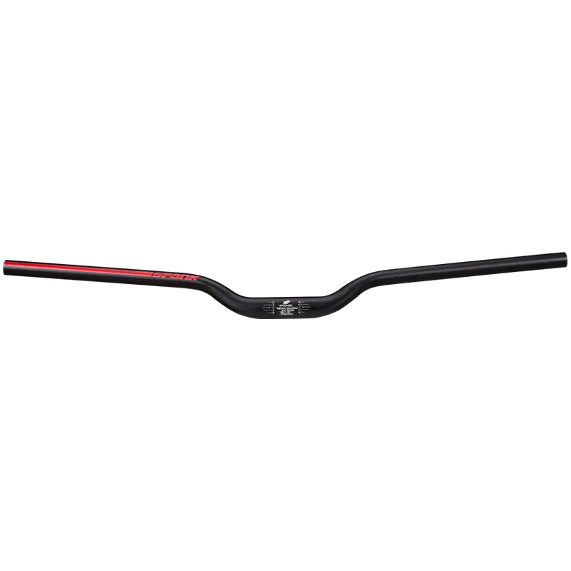 Manillar SPANK SPOON 800 Rise 40mm 800mm Negro/Rojo