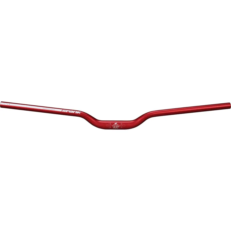 Manillar SPANK SPOON 800 Rise 40mm 800mm Rojo