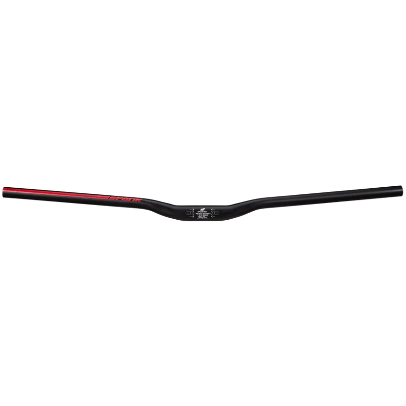 Manillar SPANK SPOON 800 Rise 20mm 800mm Negro/Rojo