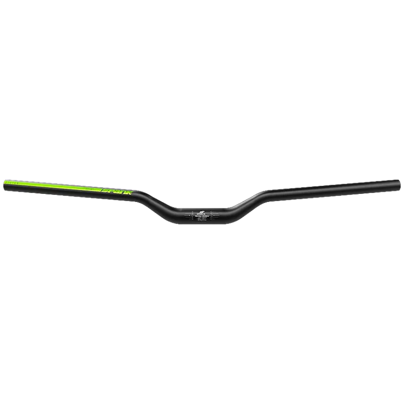 Manillar SPANK SPOON 35 Rise 40mm 800mm Negro/Verde