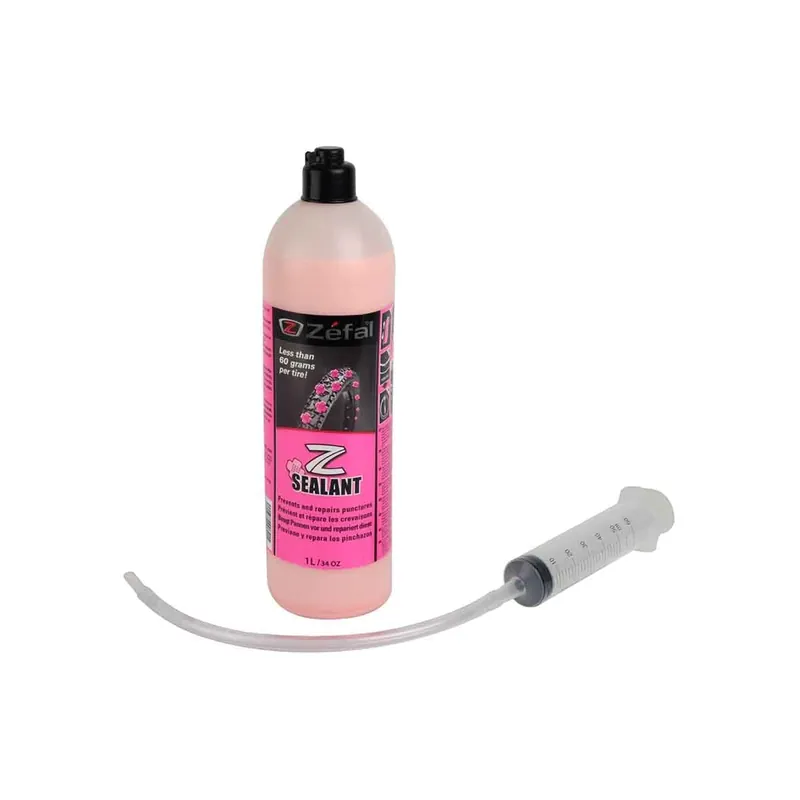ZEFAL Z-SEALANT Líquido Preventivo Antipinchazos + Jeringa (1 L)