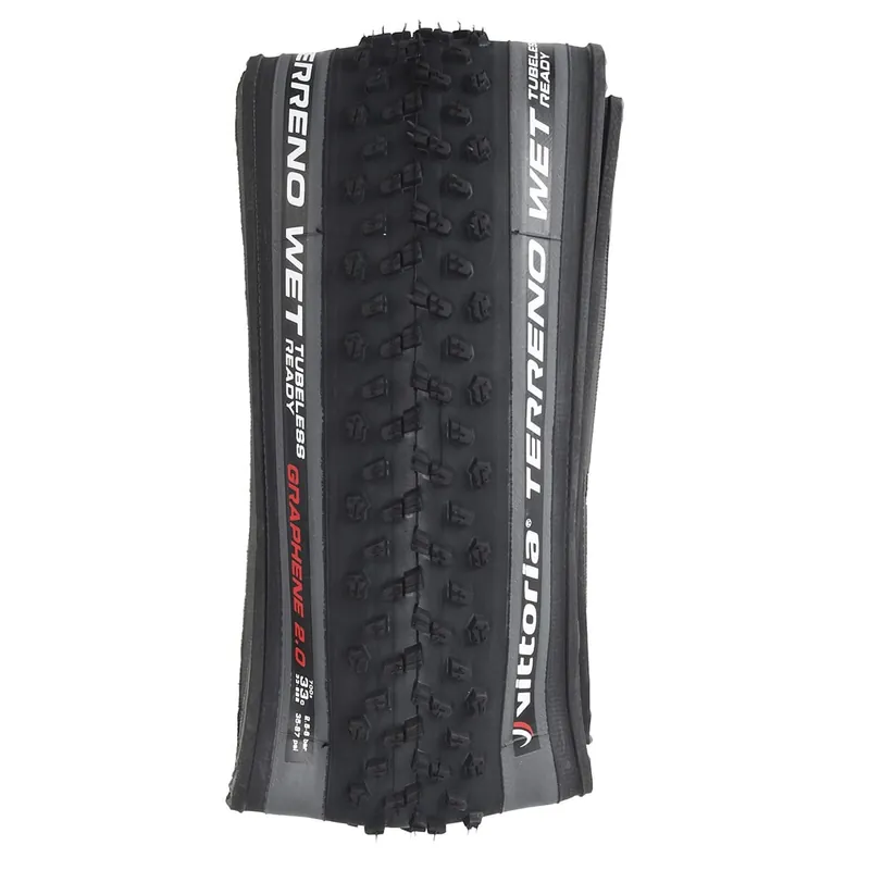 Neumático VITTORIA TERRENO WET CX ENDURANCE Graphene G2.0 700x33c Tubeless Ready Gris