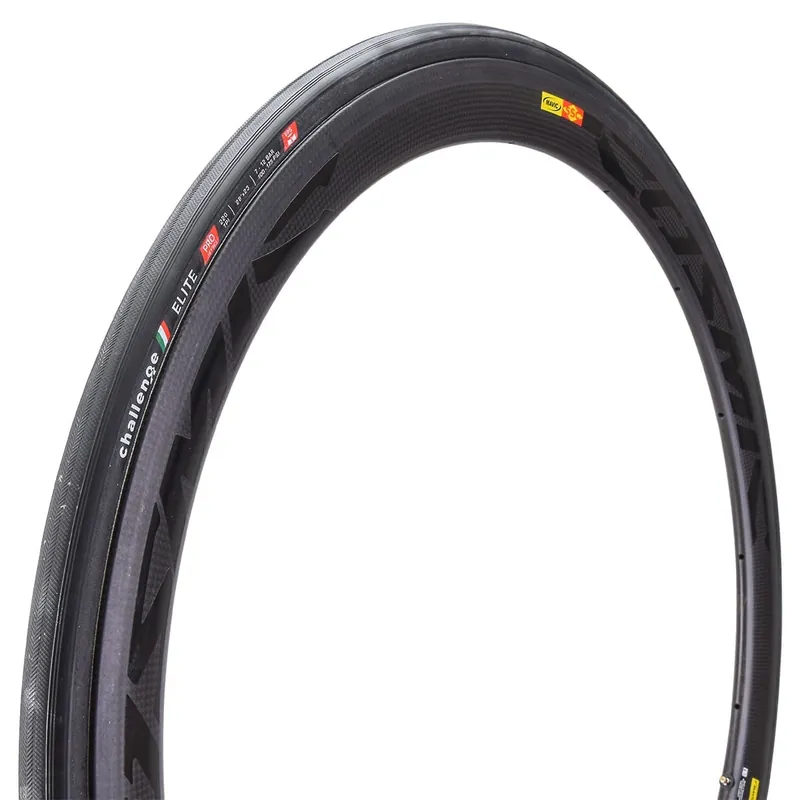 Neumático Tubular CHALLENGE ELITE PRO 700x23c Negro