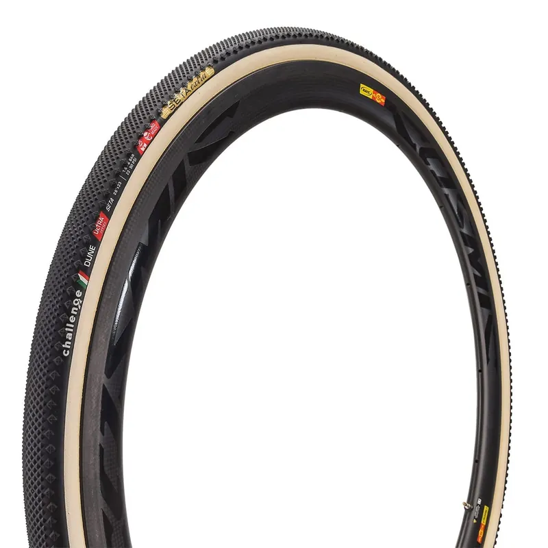 Neumático tubular CHALLENGE DUNE ULTRA SOFT 700x33c Beige