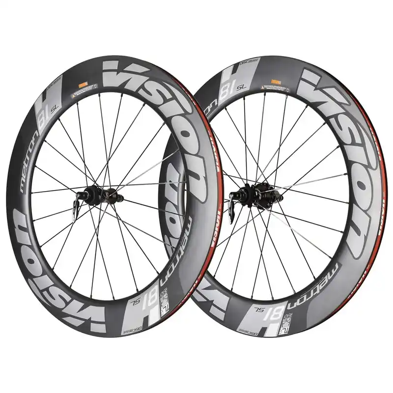 Par de ruedas VISION METRON 81 SL DISC Tubeless Ready (Center Lock)