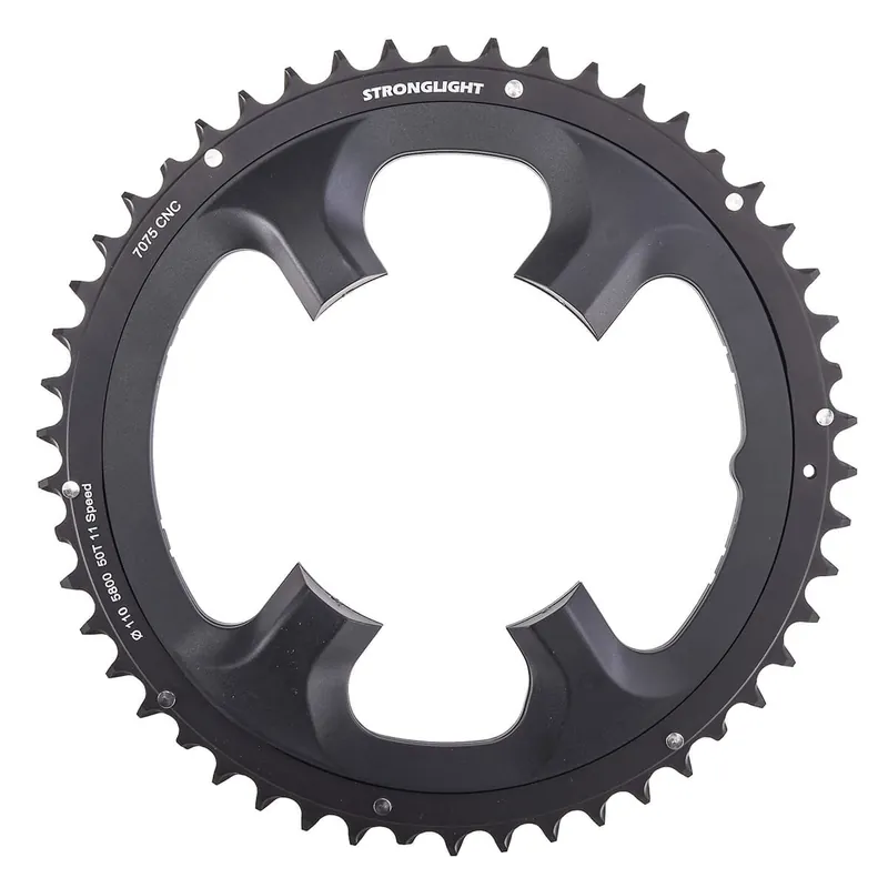 STRONGLIGHT ALU 7075 Plato exterior Shimano 105 5800 110mm 11V
