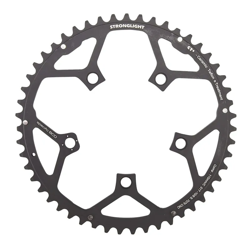 9/10V STRONGLIGHT CT² Campagnolo Tipo C 110mm plato exterior