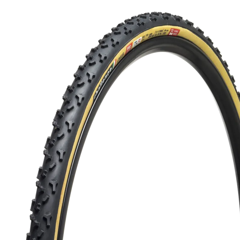 Neumático CHALLENGE OPEN LIMUS 700x33c Tubeless Ready Beige