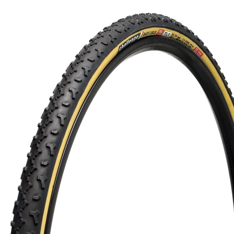 Neumático CHALLENGE OPEN BABY LIMUS 700x33c Tubeless Ready Beige