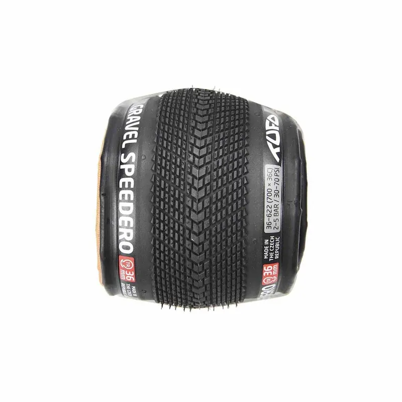 Neumático TUFO GRAVEL SPEEDERO 700x36c Tubeless Ready Negro