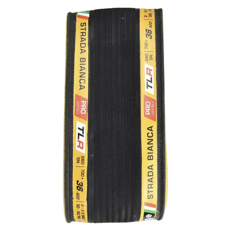 Neumático CHALLENGE STRADA BIANCA PRO 700x36c Tubeless Ready Beige