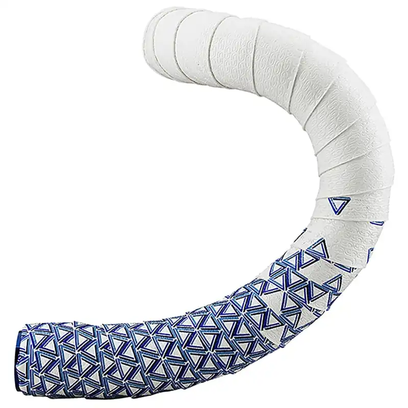DEDA LOOP HANGER TAPE + END-PLUG Blanco/Azul