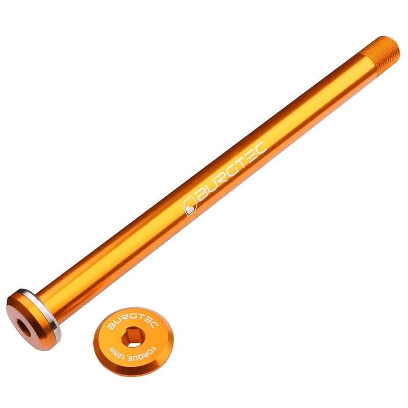 BURGTEC Eje de rueda trasera 168.5mm para cuadros Santa Cruz Orange