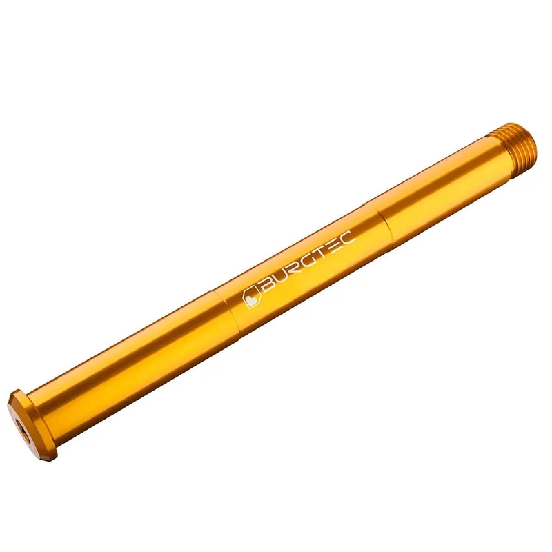 BURGTEC Eje de rueda delantera para horquilla Rockshox 15x110 mm Boost Gold