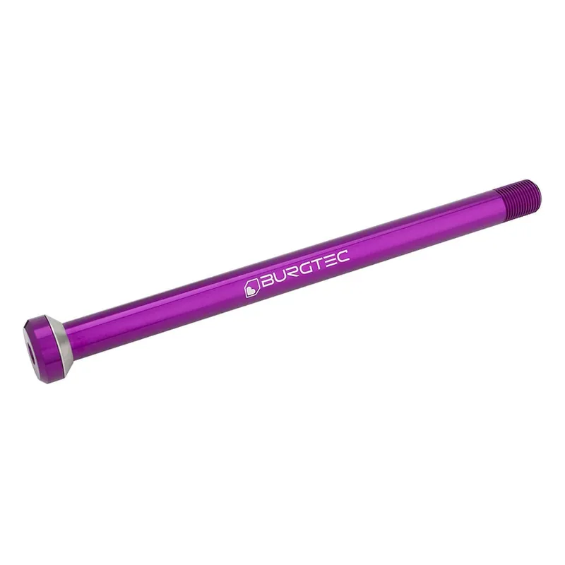 BURGTEC Eje de rueda trasera 175.5mm para cuadros Specialized Púrpura