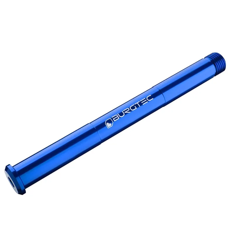 BURGTEC Eje de rueda delantera para horquilla Rockshox 15x110 mm Boost Azul