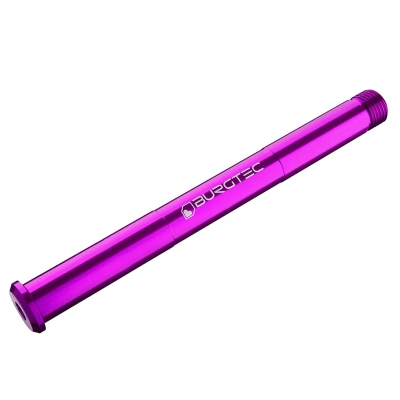 BURGTEC Eje de rueda delantera para horquilla Rockshox 15x110 mm Boost Violeta