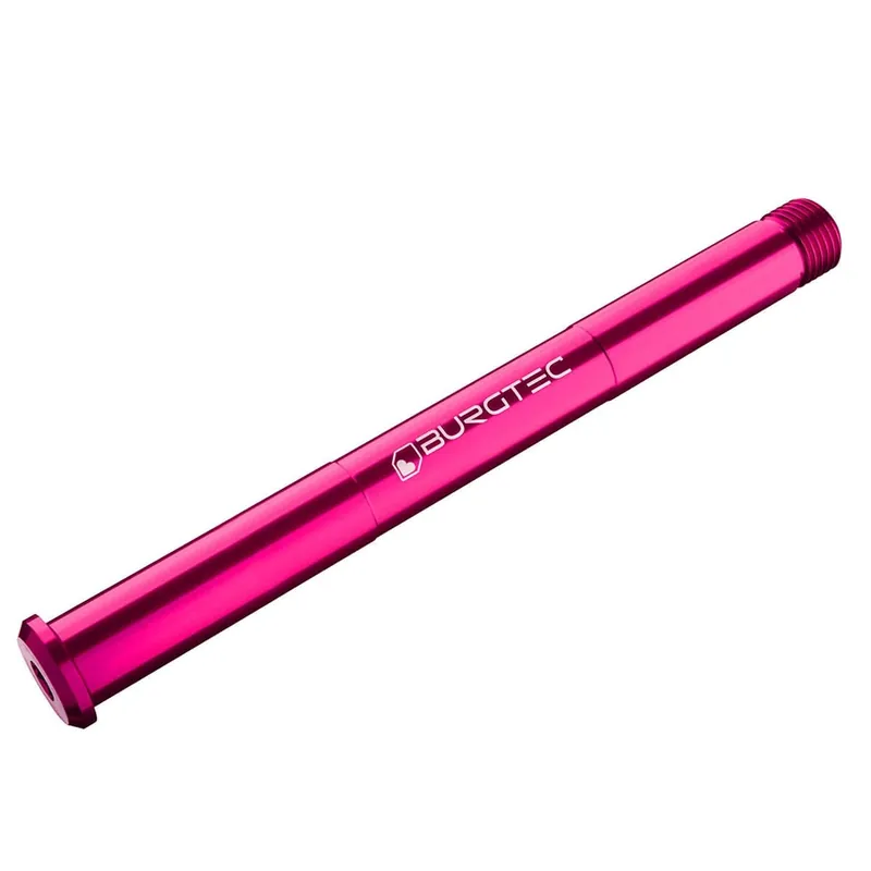 BURGTEC Eje de Rueda Delantera para Horquilla Rockshox 15x110 mm Boost Rosa