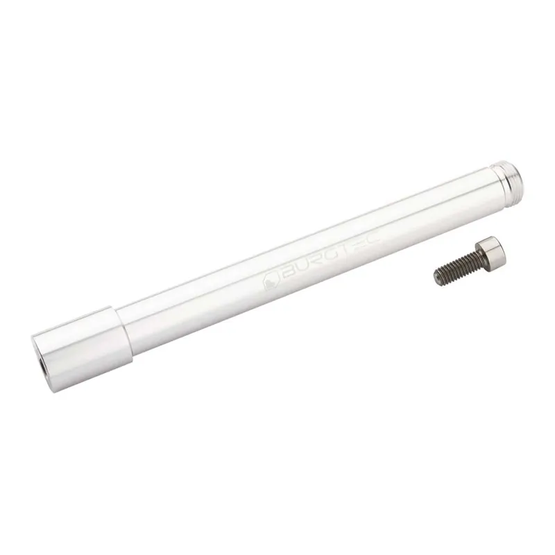 BURGTEC Eje de rueda delantera para horquilla Ôhlins RXF 36 Plata