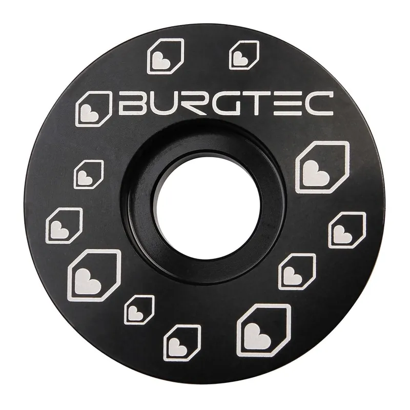 BURGTEC Tapa de potencia 1"1/8 Negro