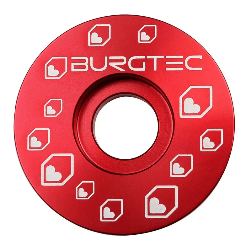 BURGTEC Tapón de vástago 1"1/8 Rojo