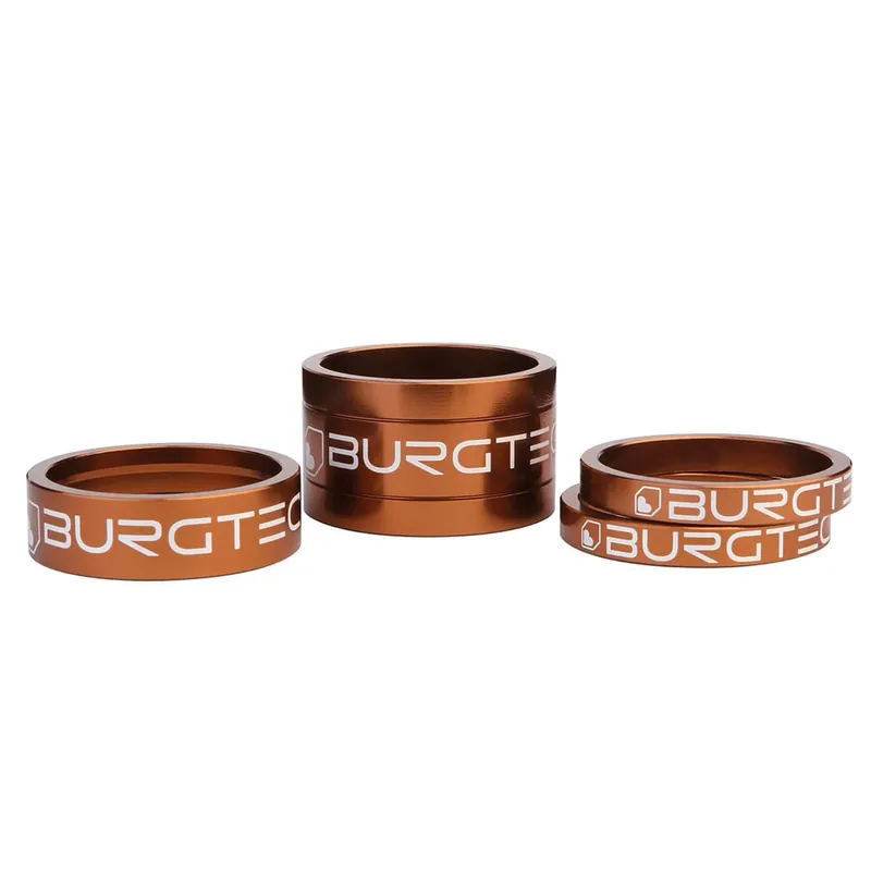 BURGTEC 1"1/8 Juego de espaciadores de dirección de bronce