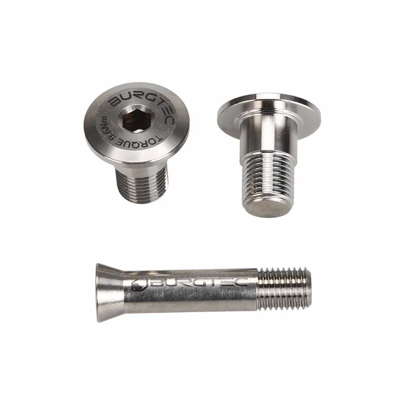 BURGTEC Kit de pernos de montaje de amortiguadores de titanio para cuadros Evil #9893