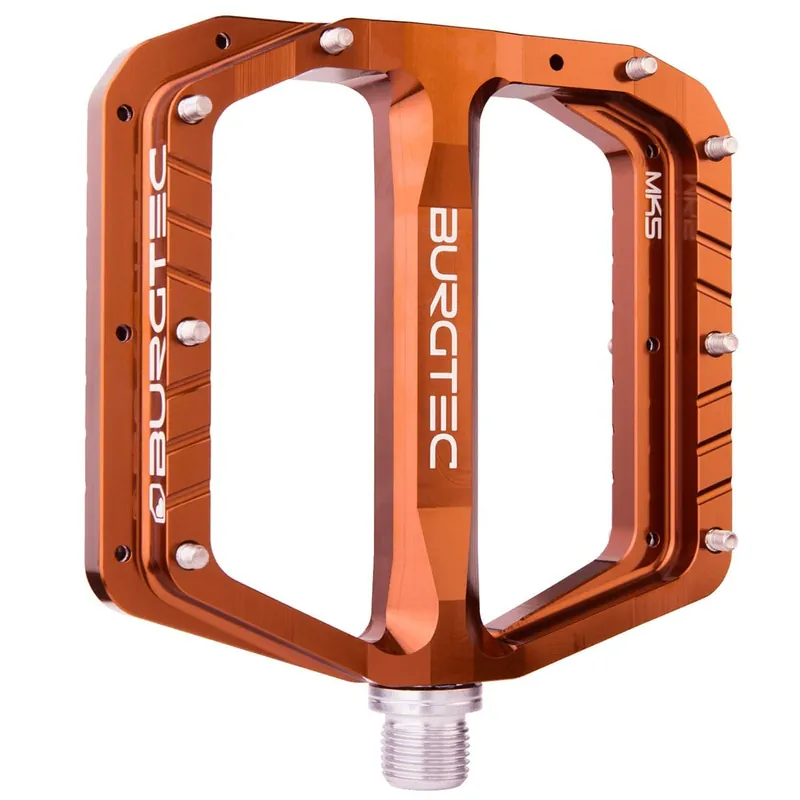BURGTEC PENTHOUSE FLAT MK5 pedales planos Eje de acero Bronce