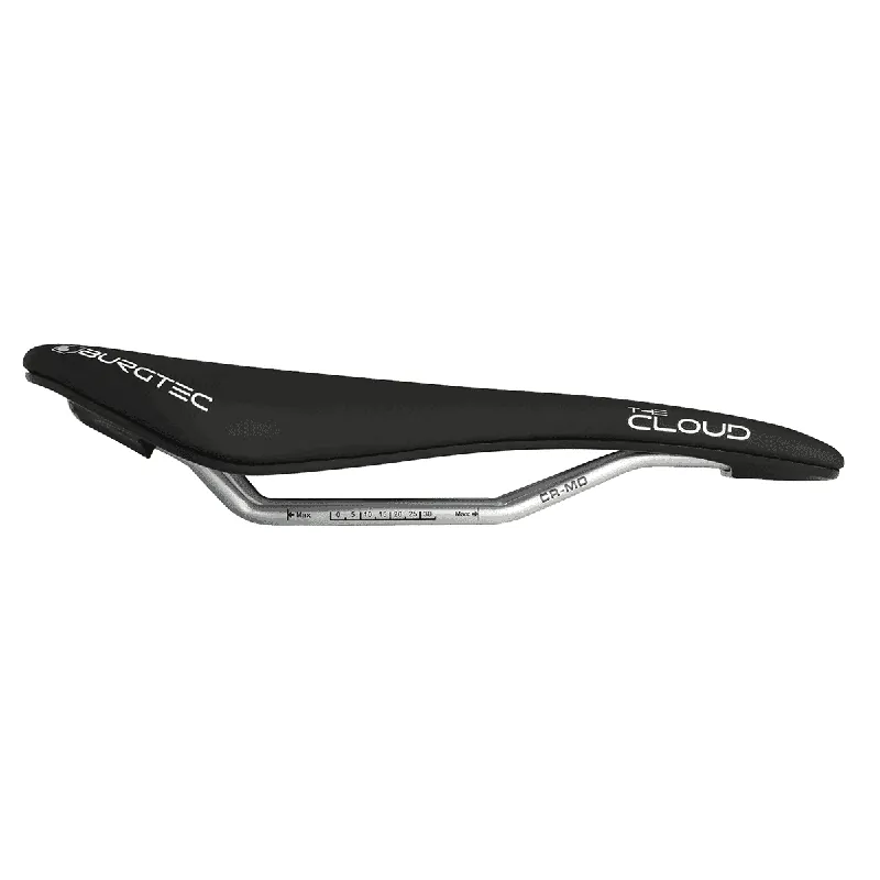 Sillín BURGTEC THE CLOUD MK2 Cro-Mo Rails Negro