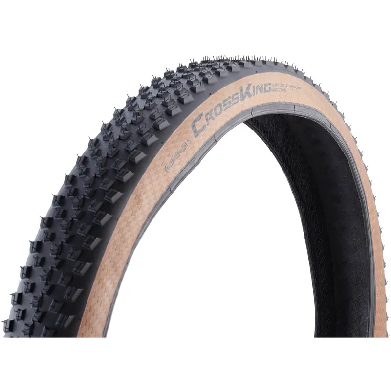 Neumático CONTINENTAL CROSS KING 27.5x2.20 ProTection Tubeless Ready Soft Marrón