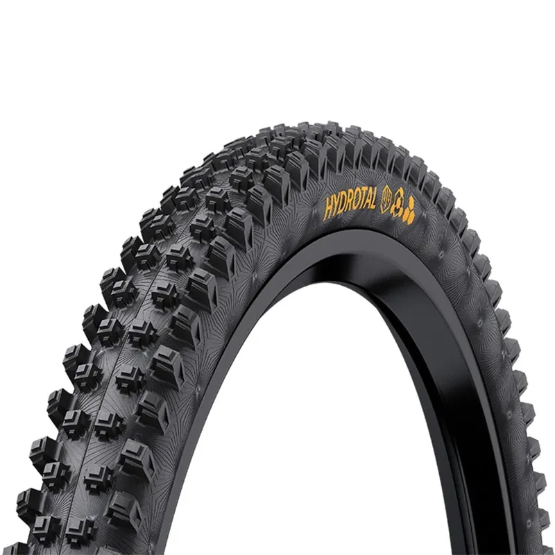 Neumático CONTINENTAL HYDROTAL Downhill 27.5x2.40 Supersoft Tubeless Ready Blando Negro