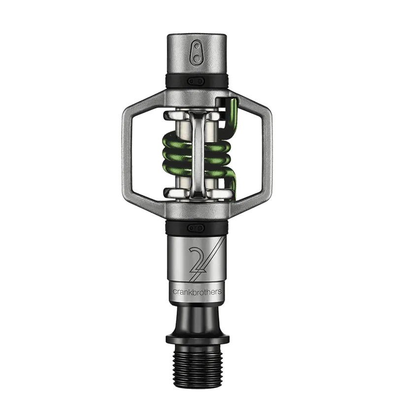 CRANKBROTHERS EGG BEATER 2 pedales Plata / Verde