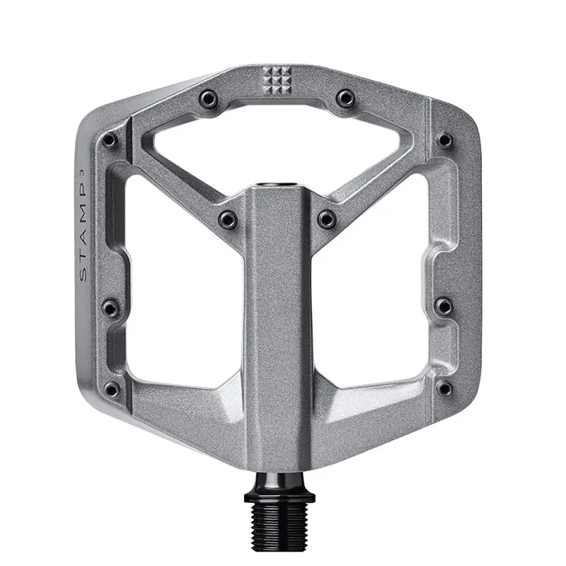 CRANKBROTHERS STAMP 3 Pedales Planos Anchos Gris