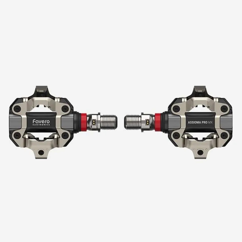 Pedales con sensor de potencia FAVERO ASSIOMA PRO MX2