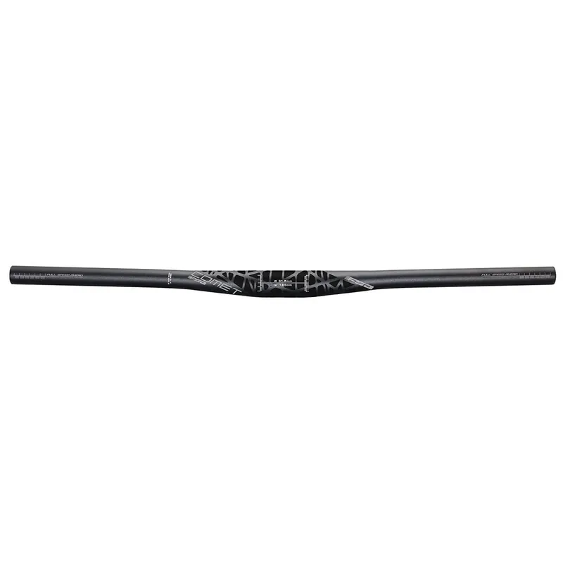Manillar FSA COMET Aluminio Plano 31.8/740mm Negro