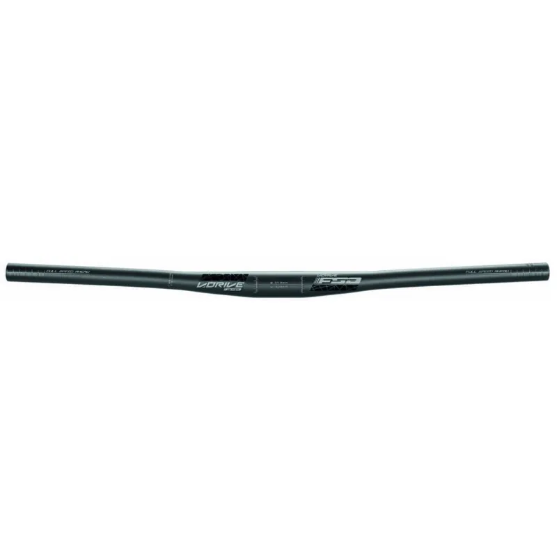 Manillar FSA V-Drive Aluminio Plano 31.8/740mm Negro