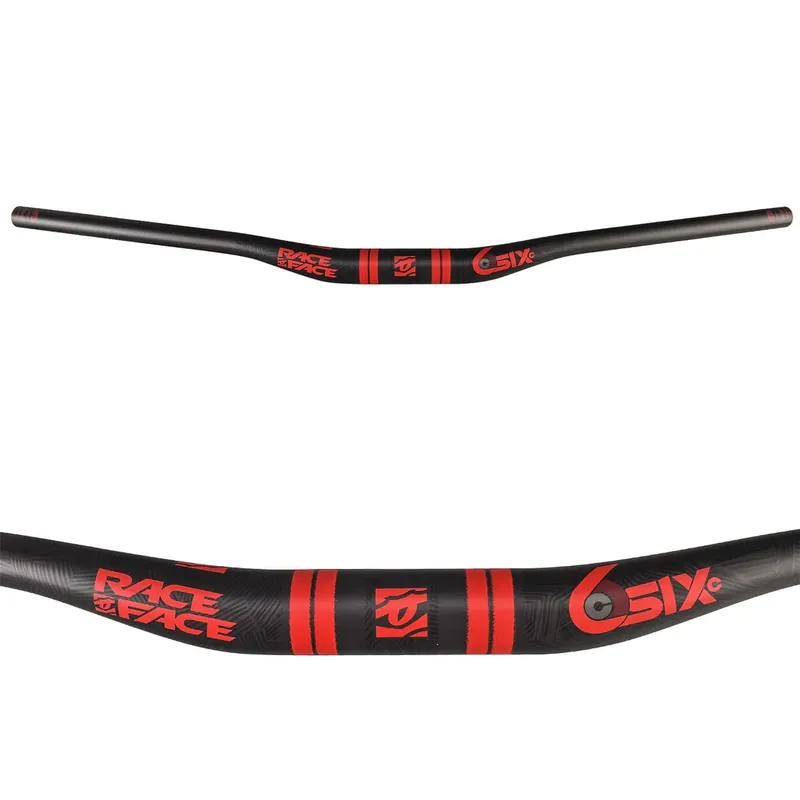 RACE FACE SIXC Carbon Rise 20mm Manillar 820mm Rojo