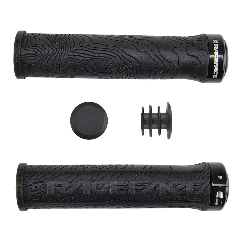 Puños RACE FACE HALF NELSON Lock-On Grises