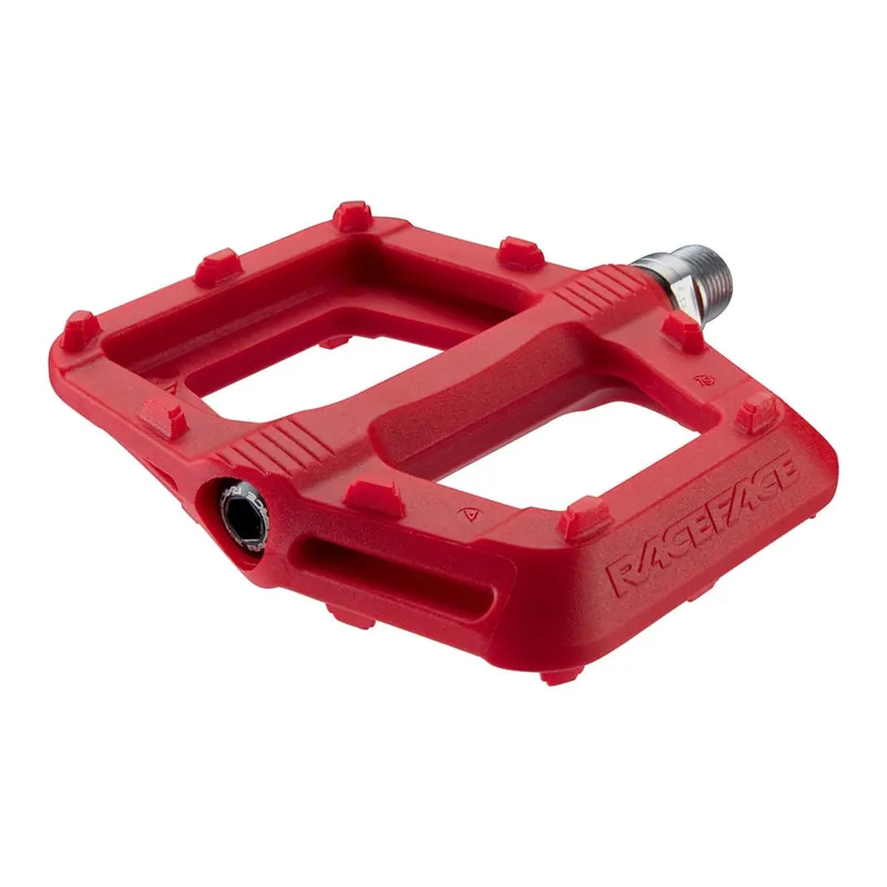 Pedales planos RACE FACE RIDE Rojo