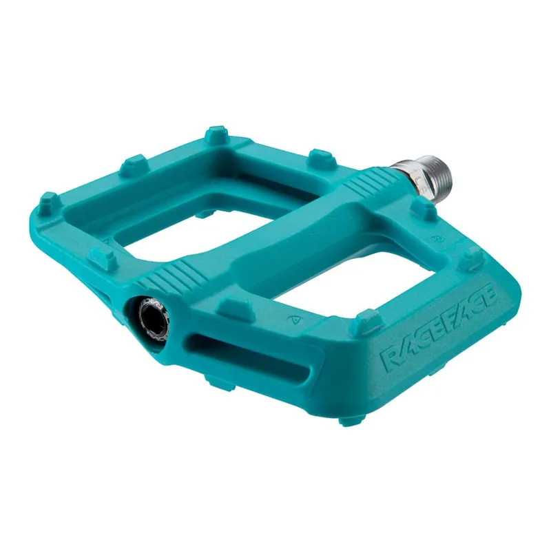 Pedales planos RACE FACE RIDE Turquesa