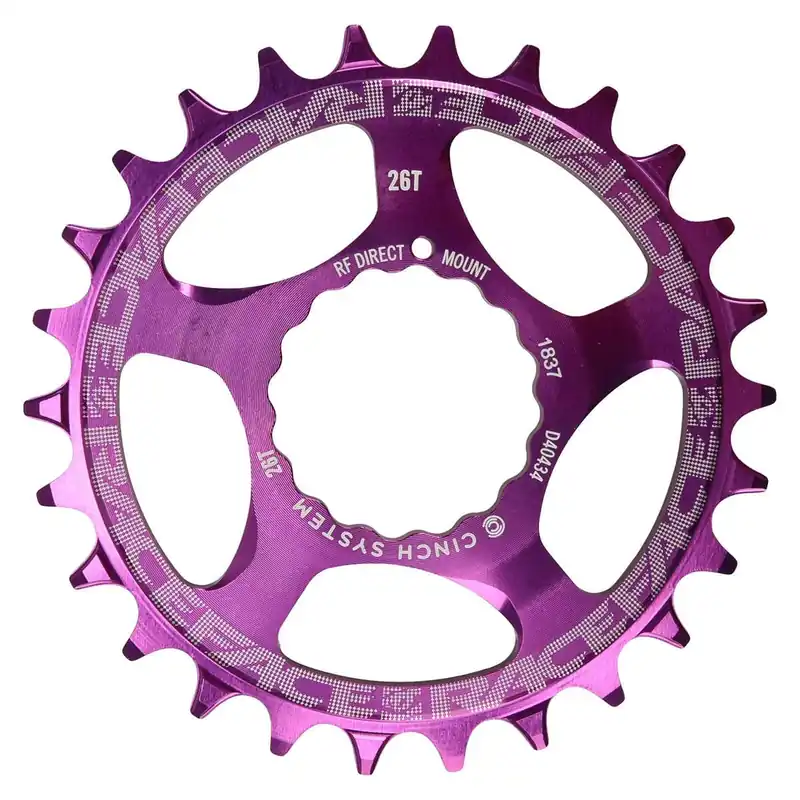 Mono RACE FACE NARROW WIDE 9/10/11/12V Cinch Direct Mount Purple
