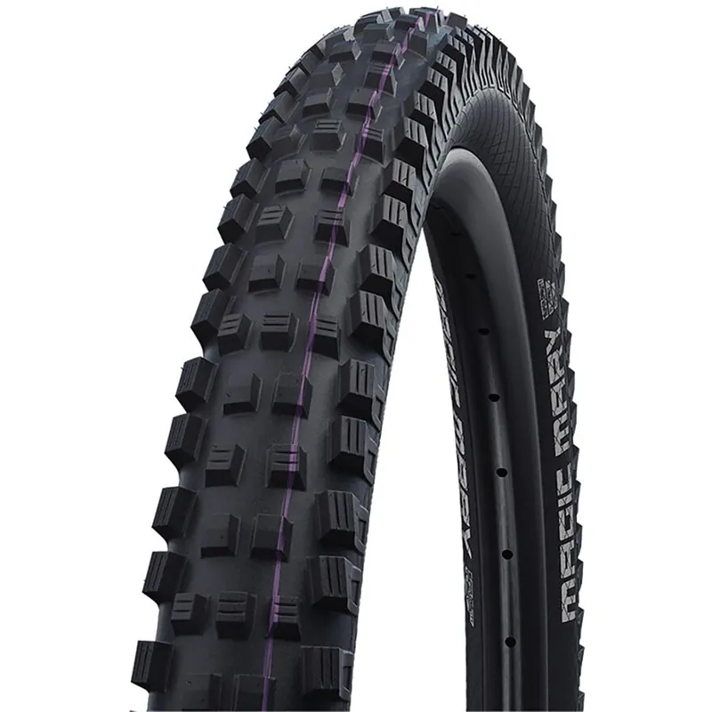 Neumático SCHWALBE MAGIC MARY 27.5x2.40 ADDIX ULTRASOFT SUPERTRAIL Tubeless Ready Blando Negro
